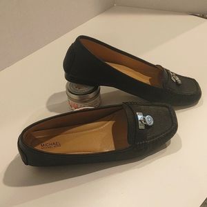 Michael Kors Black Driving Flats